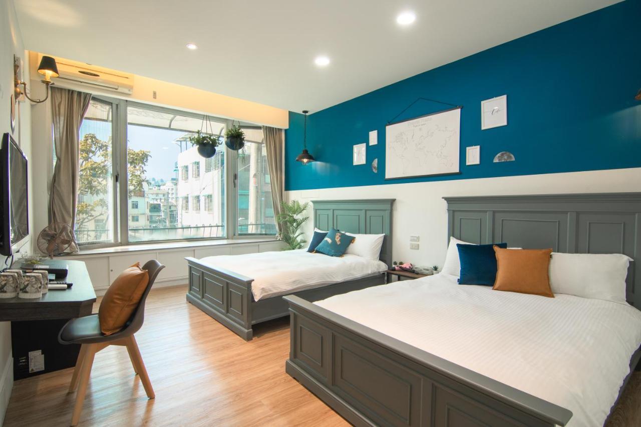 Apartmán Sleepie Muti-Minsu Center Kao-siung Exteriér fotografie